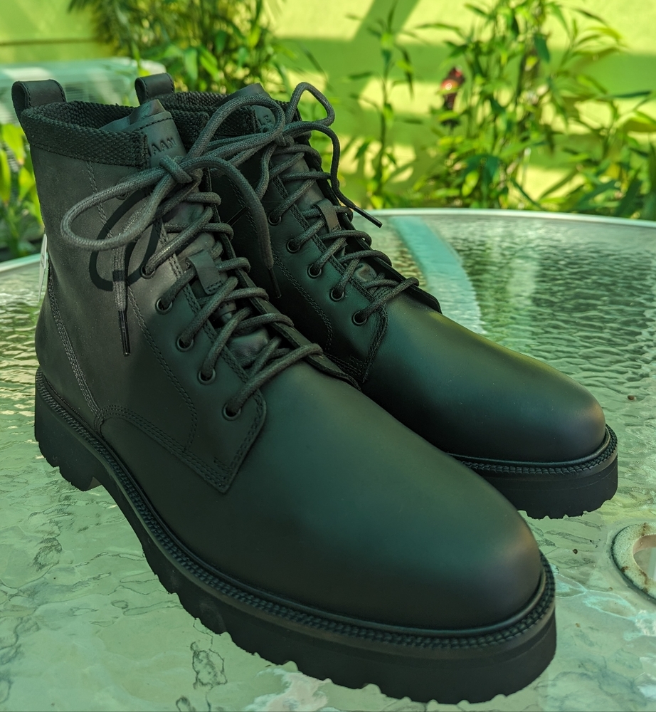 NWT Cole Haan Men's American Classics Waterproof Plain Toe Boot